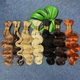 Human Braiding Hair For Boho Braids Body Wave Bulk For Braiding Knotless 100% Unprocessed Vietnamese Virgin Hair Extensions