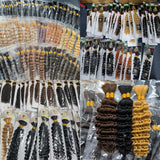 Human Braiding Hair For Boho Braids Body Wave Bulk For Braiding Knotless 100% Unprocessed Vietnamese Virgin Hair Extensions