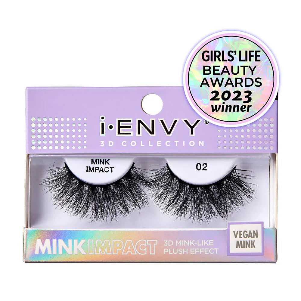 I-Envy 3D Collection mink Impact Strip Lashes - MIP 02