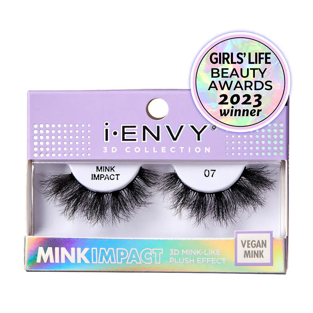 I-Envy 3D Collection Mink Impact Strip Lashes - MIP 07