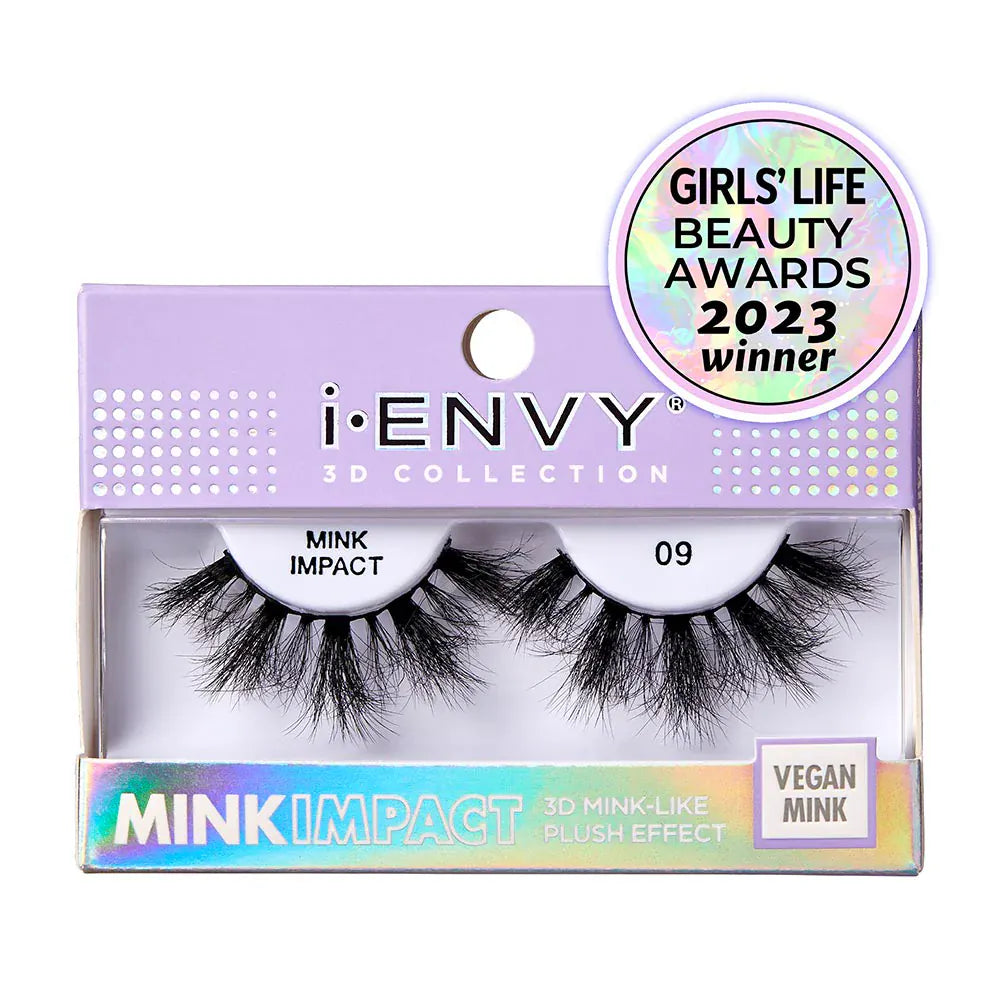 I-Envy 3D Collection Mink Impact Strip Lashes - MIP 09