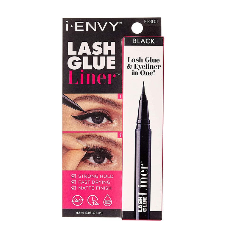 i-Envy Lash Glue Liner Eyelash Adhesive - KLGL01 Black 0.7mL (0.02 Oz)