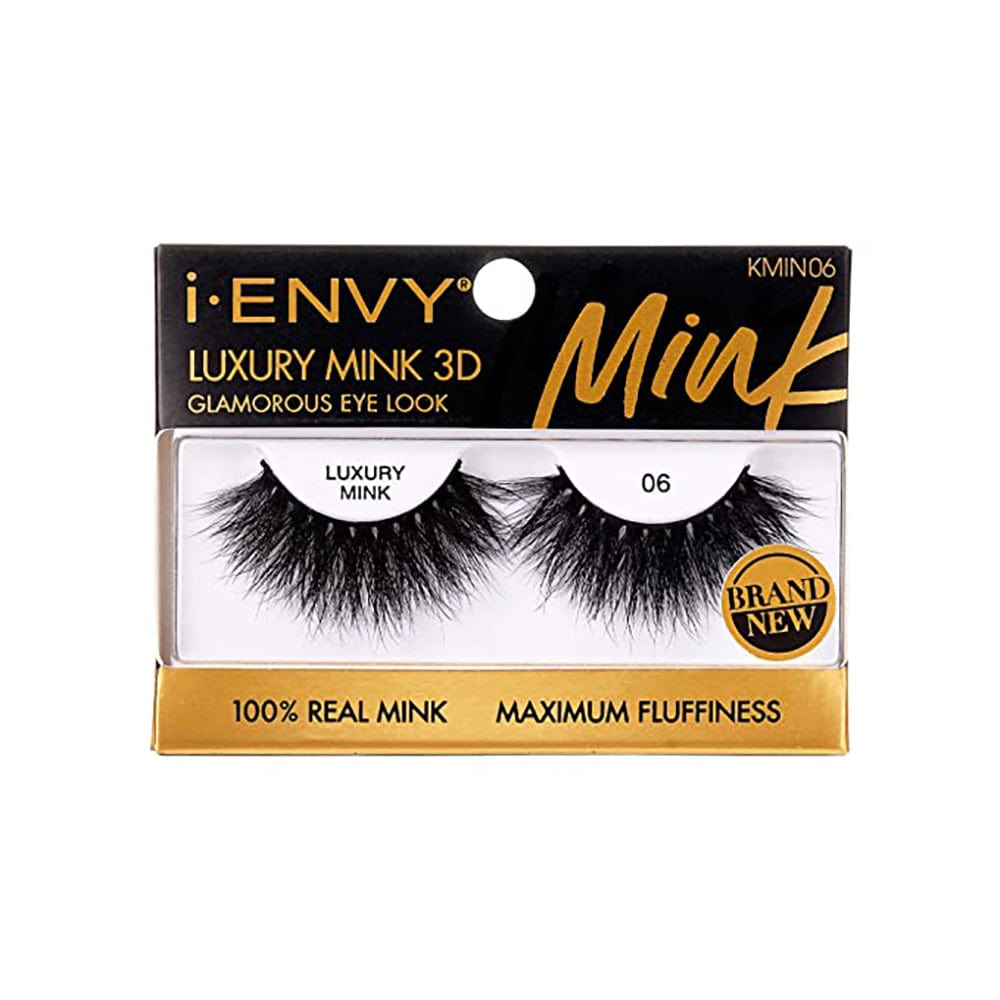 i-Envy Luxury Mink 3D Eyelashes - KMIN06