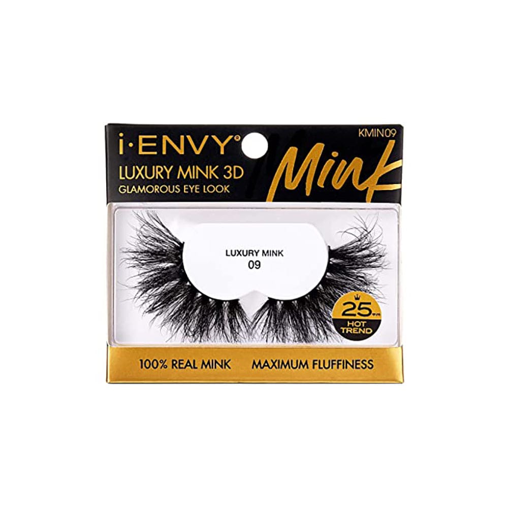 i-Envy Luxury Mink 3D Eyelashes - KMIN09
