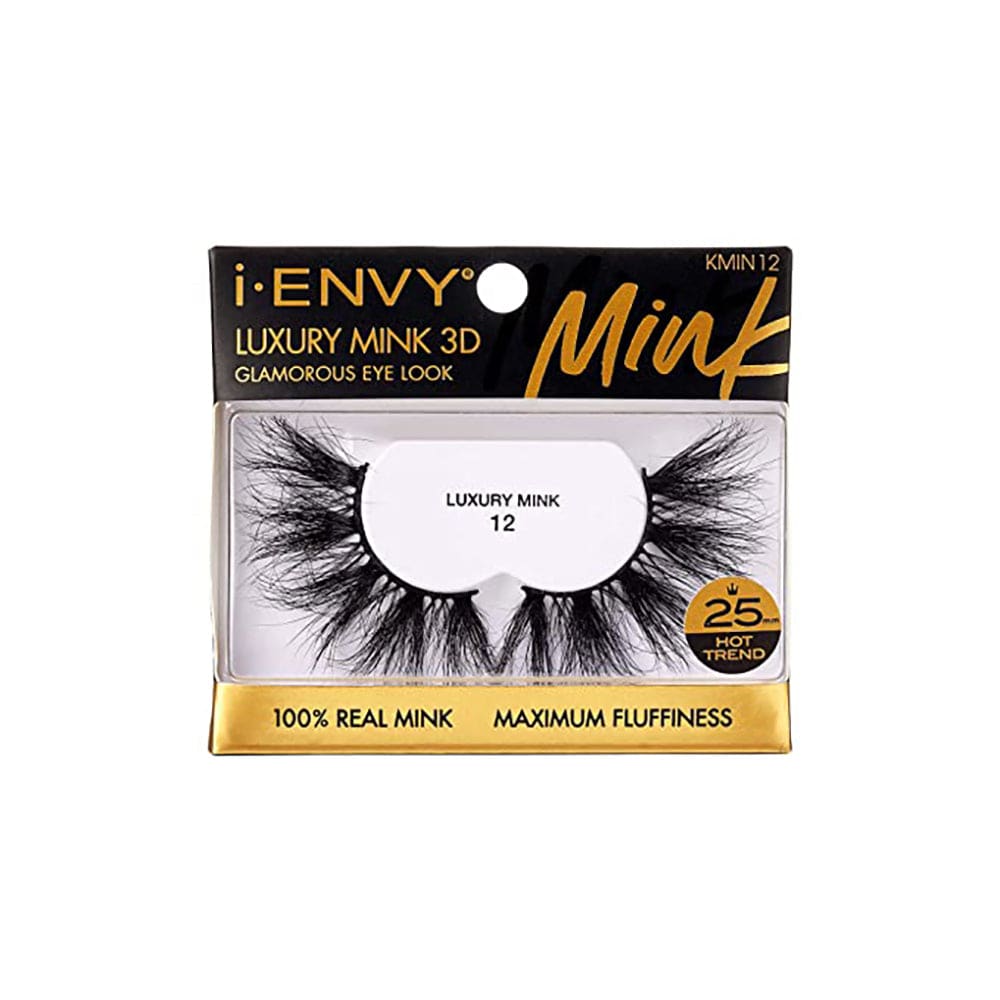 i-Envy Luxury Mink 3D Eyelashes - KMIN12
