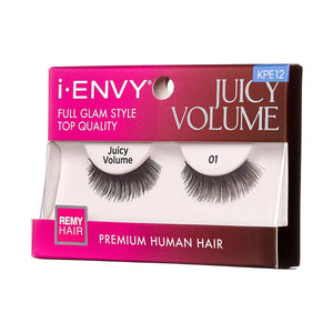 iEnvy by Kiss Juicy Volume Premium Human Hair Lashes - KPE12