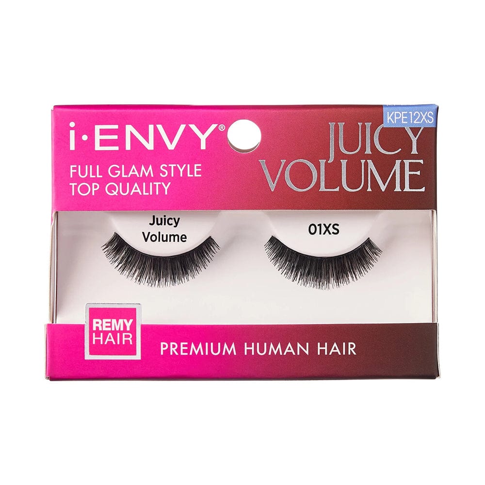 iEnvy by Kiss Juicy Volume Premium Human Hair Lashes - KPE12XS