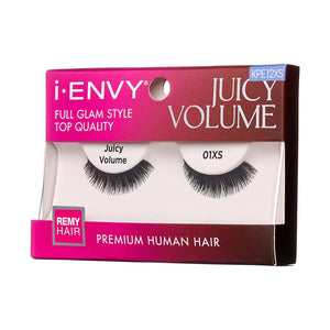 iEnvy by Kiss Juicy Volume Premium Human Hair Lashes - KPE12XS