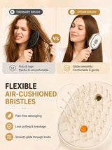 IN 2026 Nano Mist Hair Brush Electric Spray Comb Scalp Massager Rechargeable Detangling Brush Smooth Hair Care Device