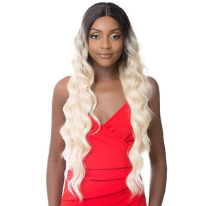 It's A Wig! 5G HD Transparent Lace Wig - Beach Wave 32"