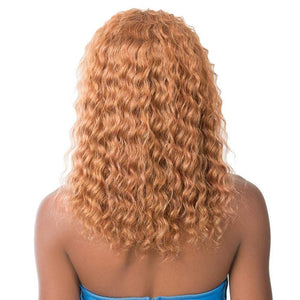 It's A Wig! Wet & Wavy Human Hair Wig - S Lace French Deep Water