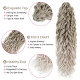 Jessica Hair Deep Wavy Twist Synthetic Crochet Hair Curly Hair Crochet Braids High Temperature Fiber Braiding Hair Extensions