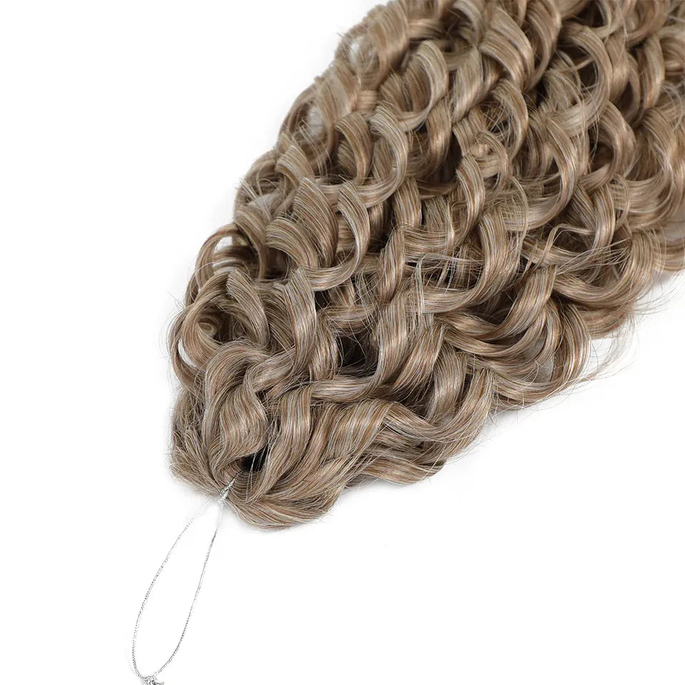 Jessica Hair Deep Wavy Twist Synthetic Crochet Hair Curly Hair Crochet Braids High Temperature Fiber Braiding Hair Extensions