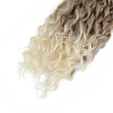 Jessica Hair Deep Wavy Twist Synthetic Crochet Hair Curly Hair Crochet Braids High Temperature Fiber Braiding Hair Extensions