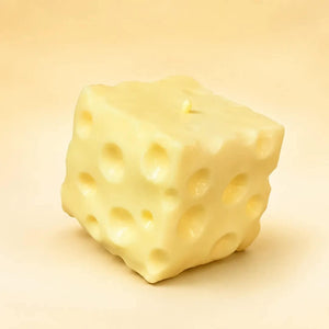 Jumbo Cheese Cube Squishy Fidget Toy, Shapeable Sensory Stress Relief Squeeze Ball