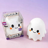 Jumbo Cute Ghost Squishy, Slow-Rising Stress Relief Squeeze Toy with Window Box for Halloween Gifts and Desktop Décor