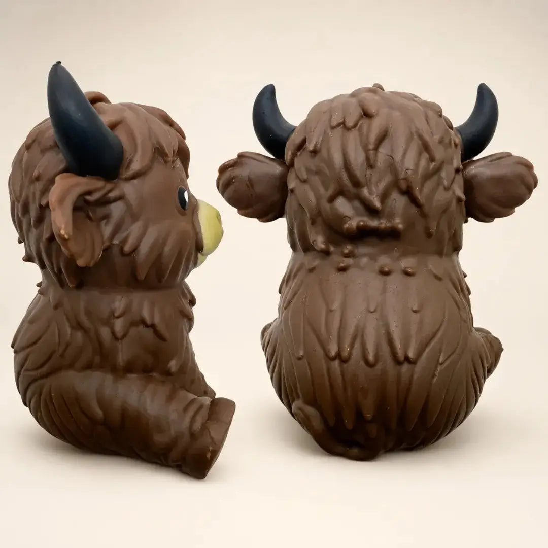 Jumbo Highland Cow Squishy Fidget Toy, Soft Slow Rising Sensory Stress Relief