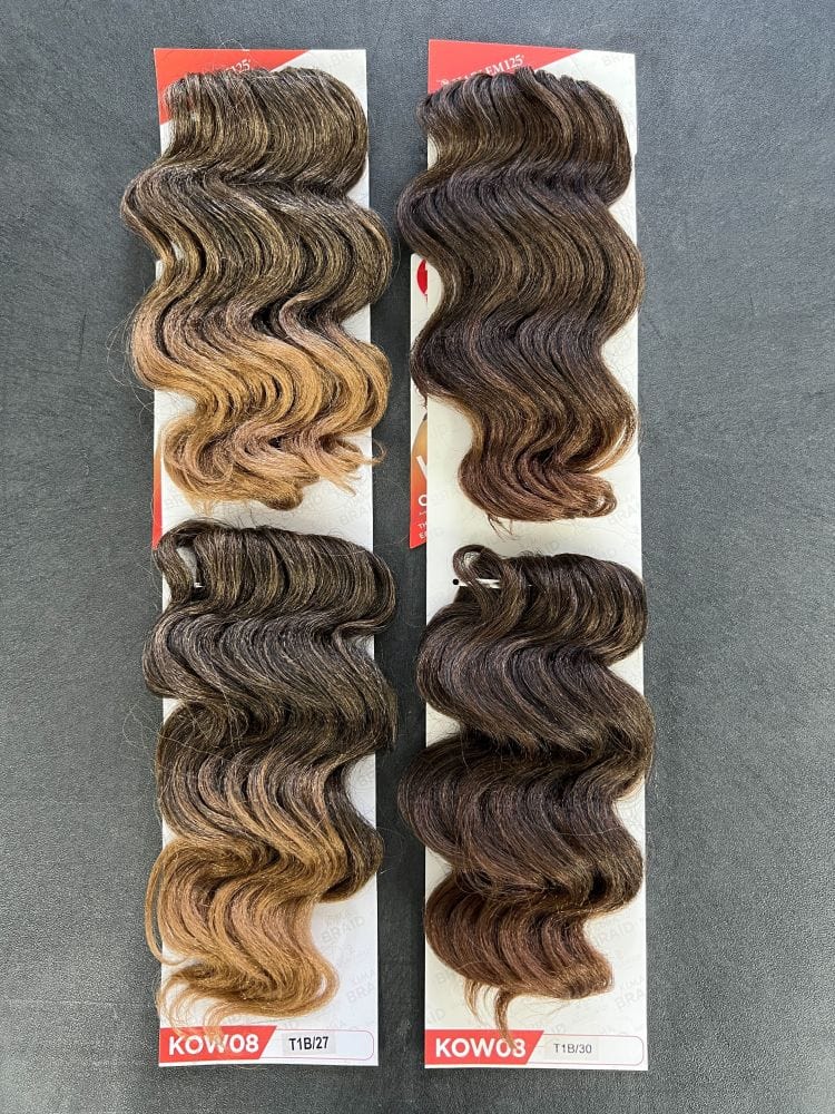 Kima Synthetic Crochet Hair 2X Ocean Wave 8