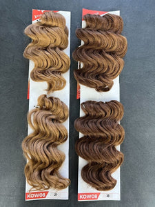 Kima Synthetic Crochet Hair - 2X Ocean Wave 8"