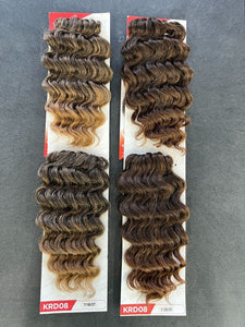 Kima Synthetic Crochet Hair - 2X Ripple Deep 8"