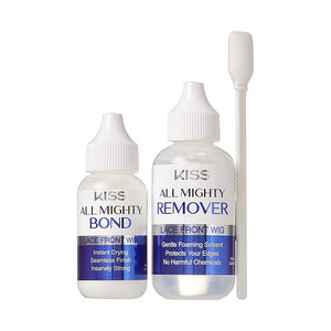 Kiss All Mighty Bond Lace Front Wig Glue and Remover Kit - KAMBKIT01