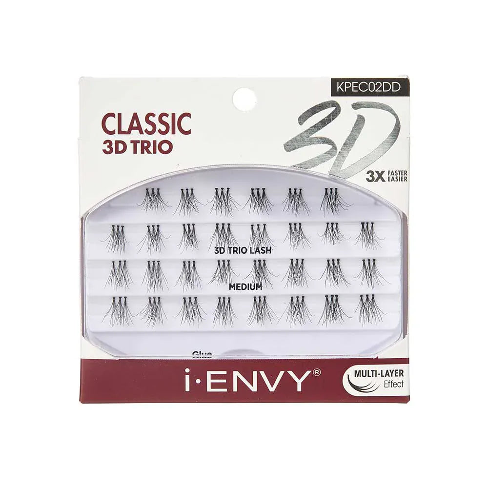 Kiss I-Envy Classic 3D Trio Lashes - KPEC02DD