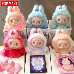 Labubu Macaron Series Blind Box Figure, Genuine Collectible Designer Vinyl Toy, Mystery Box