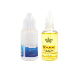 Lace Wig Glue & Remover, Strong Hold Adhesive for Wigs, Toupees and Closures