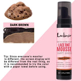LOCKMIO Wig Installation Kit Frontal Melting Spray Quick-Drying Lace Tint Mousses Waterproof Hair Adhesive with Glue Remover Set