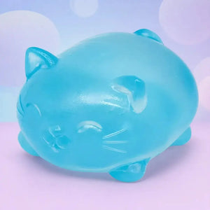 Mini Cute Cat Maltose Squishy Fidget Toy, Soft Sensory Stress Relief Squeeze for Adults and Students