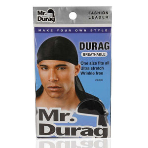 Mr.Durag Solid Durag Black 4300
