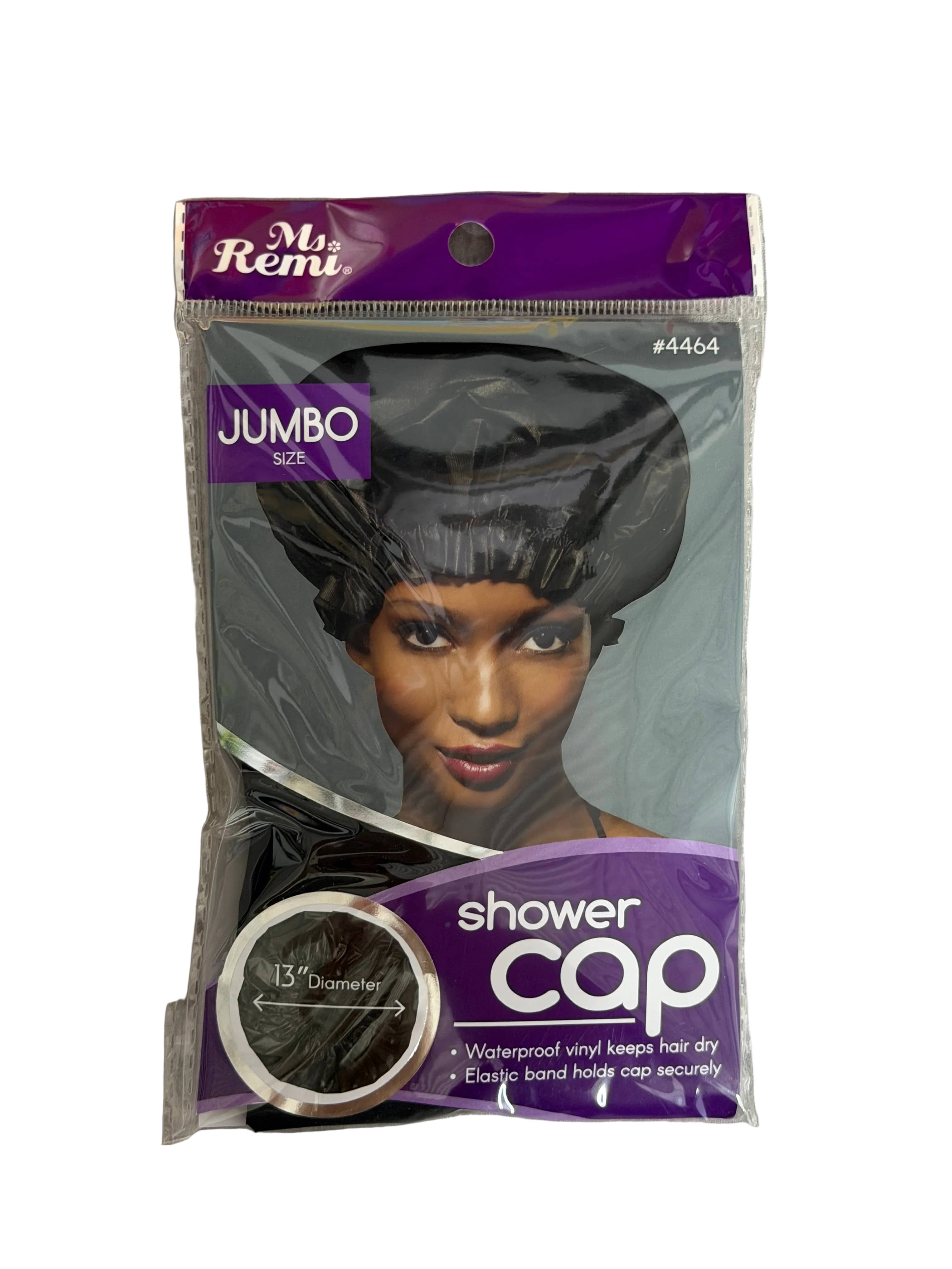 Ms Remi Jumbo Size Shower Cap Black #4464