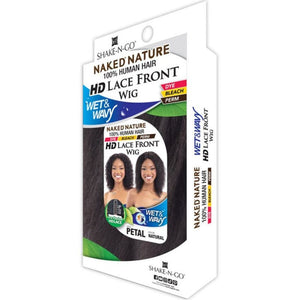 Naked Nature 100% Human Hair HD Lace Front Wig - Petal