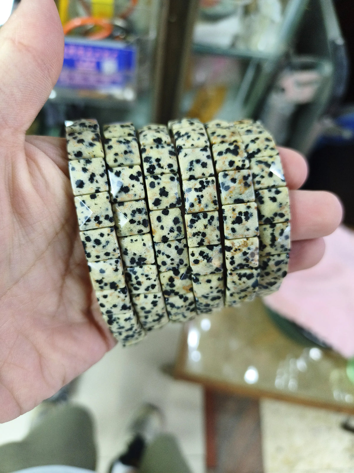 Natural 10x10mm square Shape Faceted Stone Orange Garnet Citrine Agate Amethyst Bracelets Bangles Energy for Women Wholesale