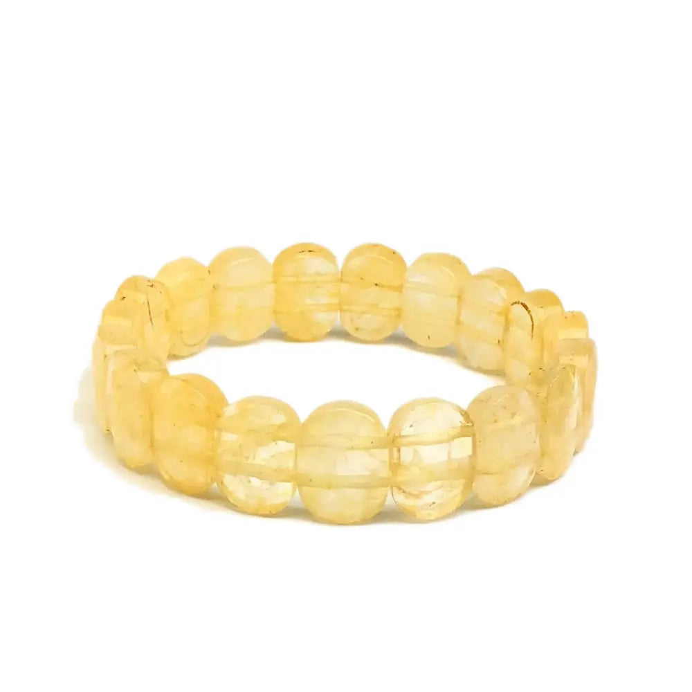 Natural 10x14mm Oval Shape Faceted Beads Elastic Cord Stone Crystal Opal Obsidian Amethyst Bracelets Bangles Femme for Women
