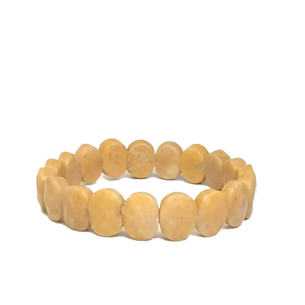 Natural 10x15mm Faceted Flashing Stone Beads Bracelets Handmade Reiki Healing Meditation Bangles Elastic Rope Couple Jewelry