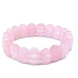 Natural 10x15mm Faceted Flashing Stone Beads Bracelets Handmade Reiki Healing Meditation Bangles Elastic Rope Couple Jewelry