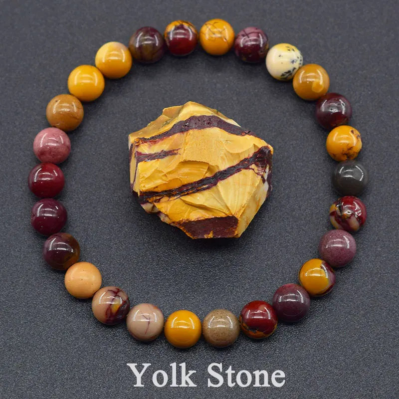 Natural 5A Garnet Stone Femme Wine Red Bead Bracelet Men Bangle Women Jewelry Lucky Energy Healing Bracelet Valentine's Day Gift
