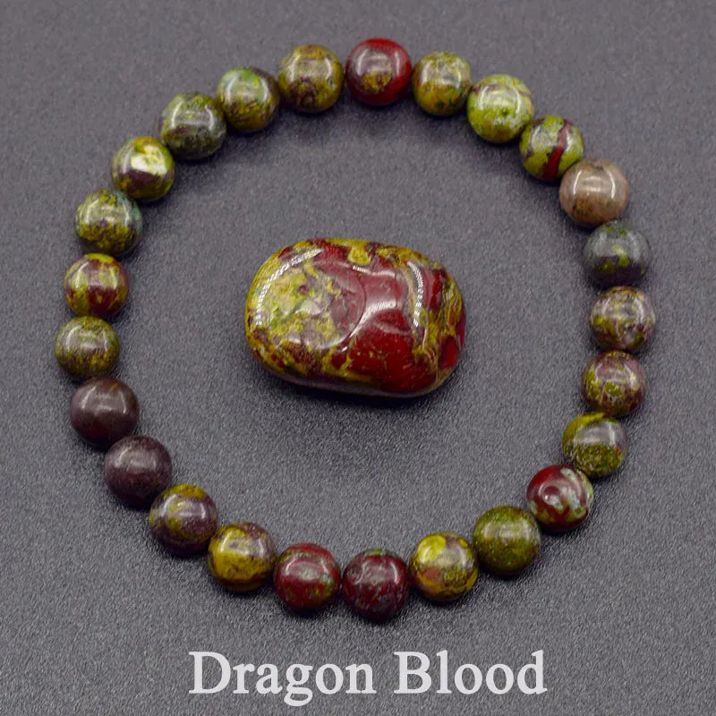 Natural 5A Garnet Stone Femme Wine Red Bead Bracelet Men Bangle Women Jewelry Lucky Energy Healing Bracelet Valentine's Day Gift