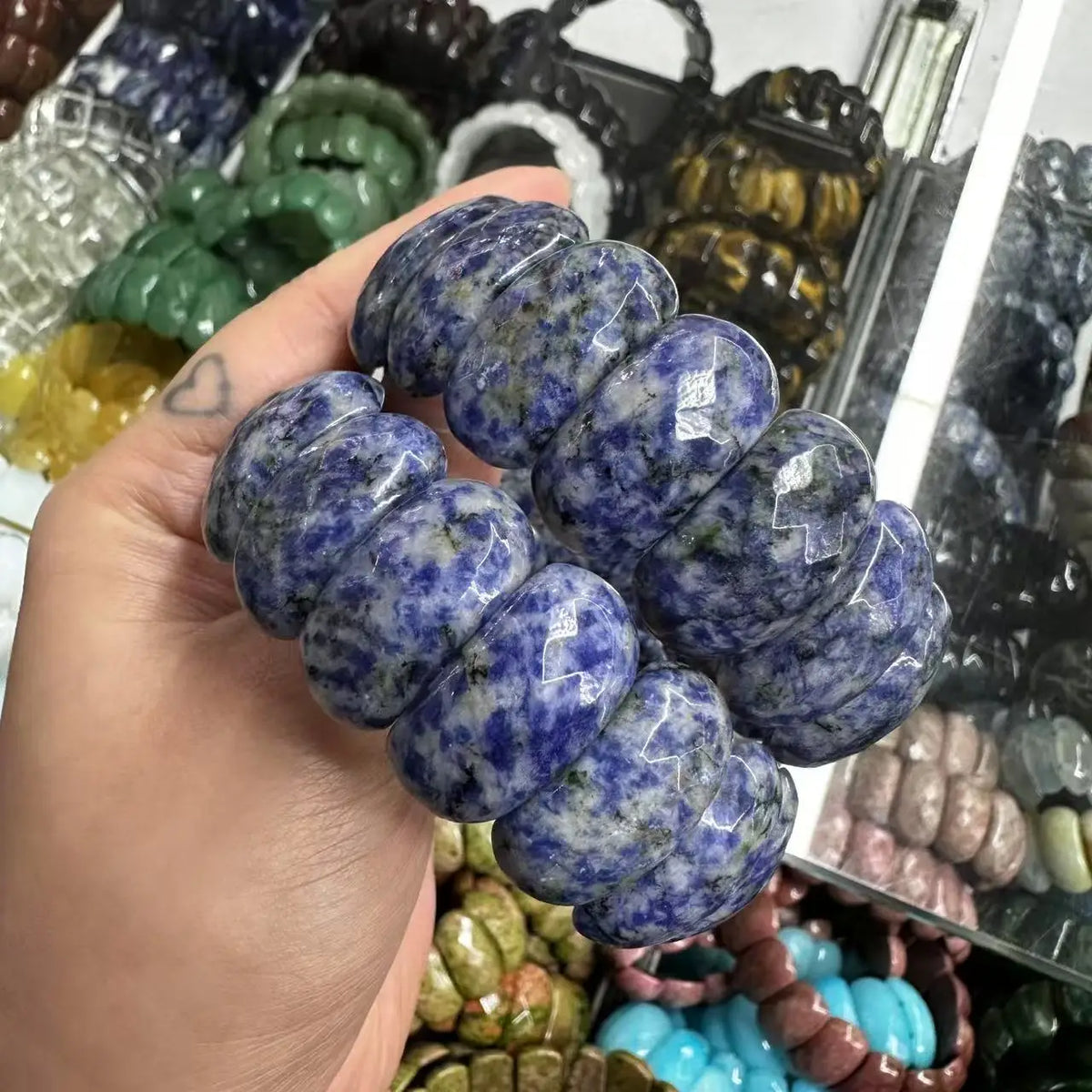 Natural Amethyst Gemstone Bracelet Natural Energy Stone Bangle Gemstone Jewelry for Woman Birthstone for Aquarius for Gift