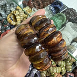 Natural Amethyst Gemstone Bracelet Natural Energy Stone Bangle Gemstone Jewelry for Woman Birthstone for Aquarius for Gift