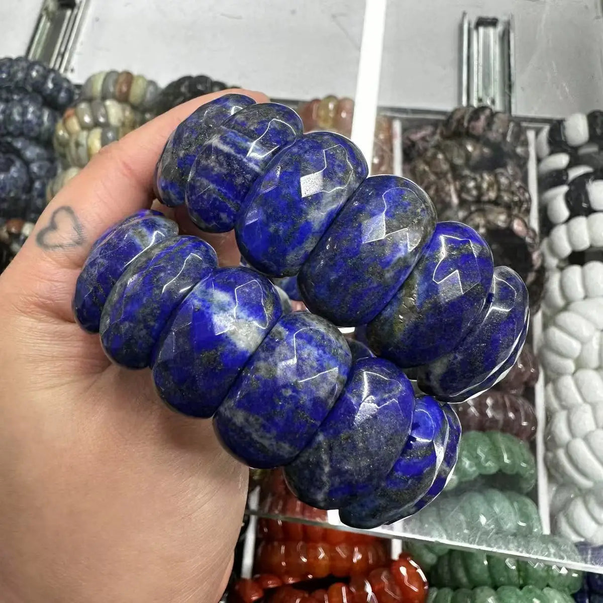 Natural Amethyst Gemstone Bracelet Natural Energy Stone Bangle Gemstone Jewelry for Woman Birthstone for Aquarius for Gift