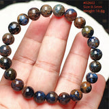 Natural Blue Pietersite Round Beads Bracelet Jewelry 12.5mm Fire Pietersite Namibia Fire Pietersite Rare Stone Beads AAAAAA
