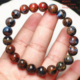 Natural Blue Pietersite Round Beads Bracelet Jewelry 12.5mm Fire Pietersite Namibia Fire Pietersite Rare Stone Beads AAAAAA