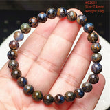 Natural Blue Pietersite Round Beads Bracelet Jewelry 12.5mm Fire Pietersite Namibia Fire Pietersite Rare Stone Beads AAAAAA
