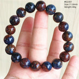 Natural Blue Pietersite Round Beads Bracelet Jewelry 12.5mm Fire Pietersite Namibia Fire Pietersite Rare Stone Beads AAAAAA
