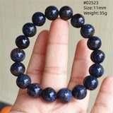 Natural Blue Pietersite Round Beads Bracelet Jewelry 12.5mm Fire Pietersite Namibia Fire Pietersite Rare Stone Beads AAAAAA