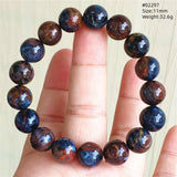 Natural Blue Pietersite Round Beads Bracelet Jewelry 12.5mm Fire Pietersite Namibia Fire Pietersite Rare Stone Beads AAAAAA