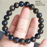 Natural Blue Pietersite Round Beads Bracelet Jewelry 12.5mm Fire Pietersite Namibia Fire Pietersite Rare Stone Beads AAAAAA