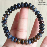 Natural Blue Pietersite Round Beads Bracelet Jewelry 12.5mm Fire Pietersite Namibia Fire Pietersite Rare Stone Beads AAAAAA